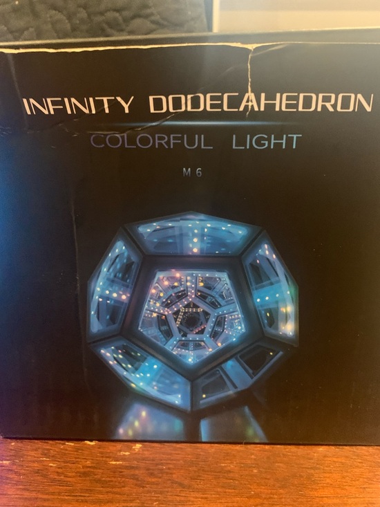 Infinity Other - Infinity Dodecahedron Colorful Light - Blue Ambient LED Decor